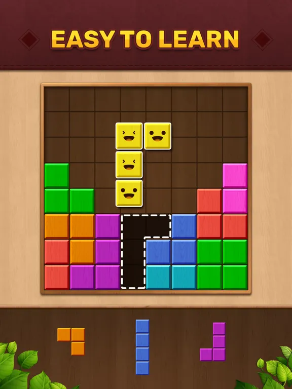 Capturas de pantalla de Wood Color Block: Puzzle Game iPad 