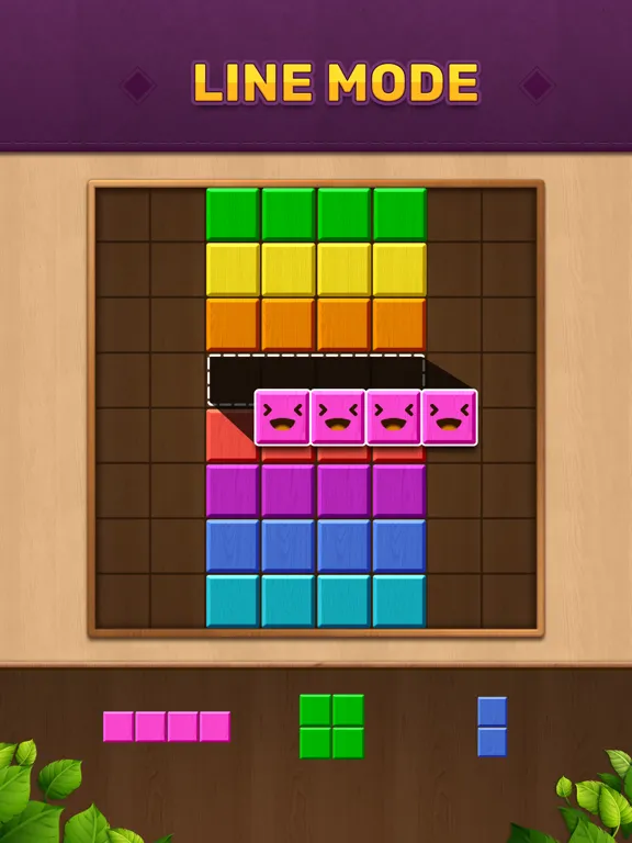 Capturas de pantalla de Wood Color Block: Puzzle Game iPad 