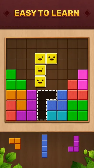 Capturas de pantalla de Wood Color Block: Puzzle Game