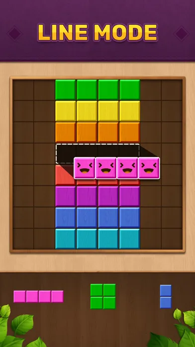 Capturas de pantalla de Wood Color Block: Puzzle Game