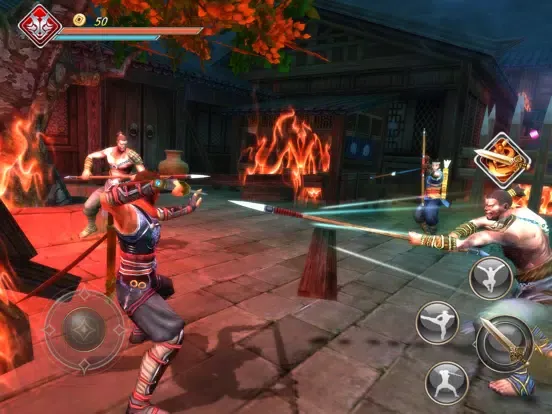 Tangkapan layar Wolf Of Assassins (Lite) iPad 