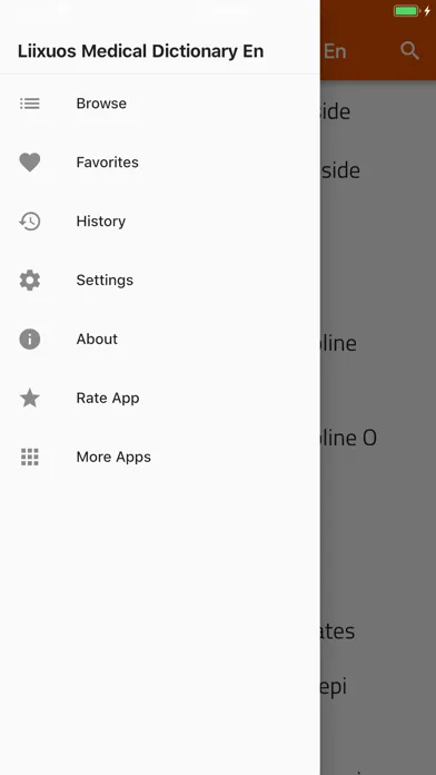 Liixuos Medical Dictionary En Screenshots