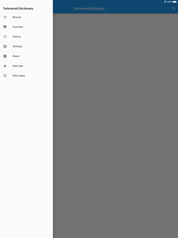 صور Turkmeneli Dictionary iPad 