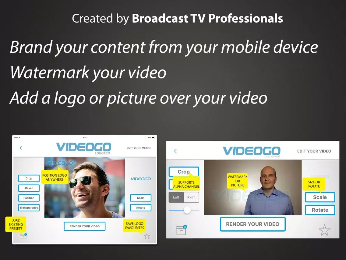 Capturas de pantalla de Logo2Go iPad 