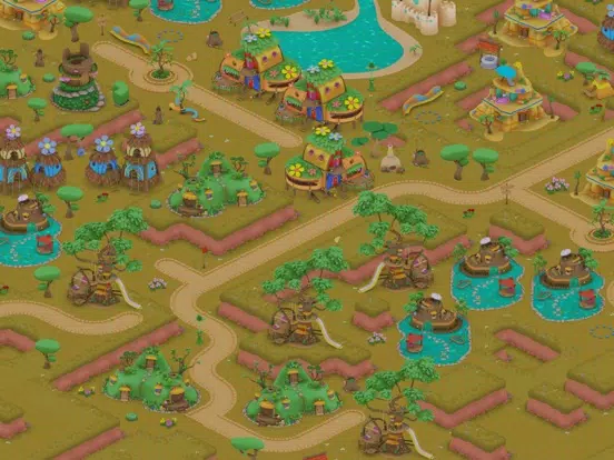 Tangkapan skrin Sanctuary World Animal Match 3 iPad 