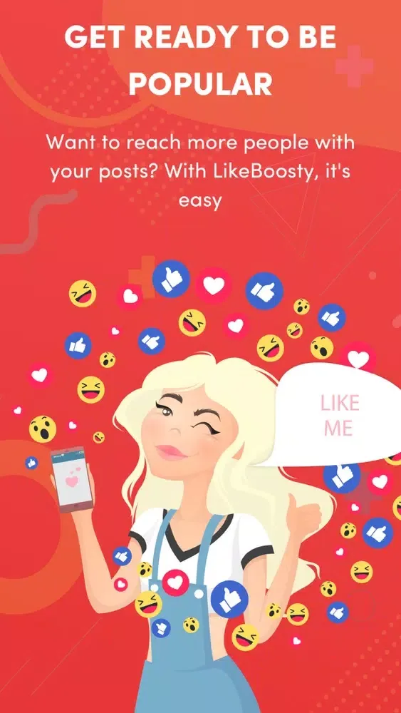 Ảnh chụp màn hình của Likes and Followers for Insta