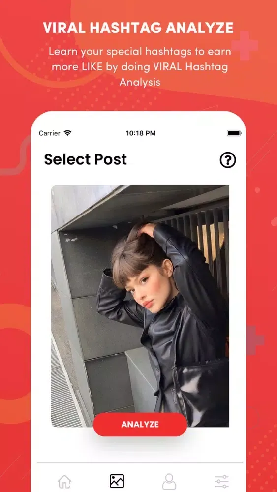 Ảnh chụp màn hình của Likes and Followers for Insta