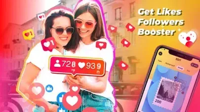 Captures d'écran de SuperLikes Get Followers Boost
