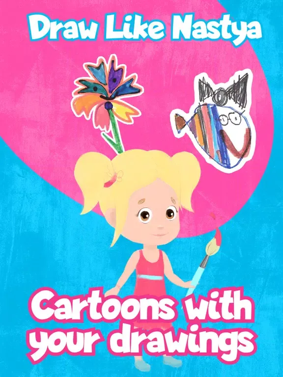 تصاویر Draw Like Nastya: art games iPad 
