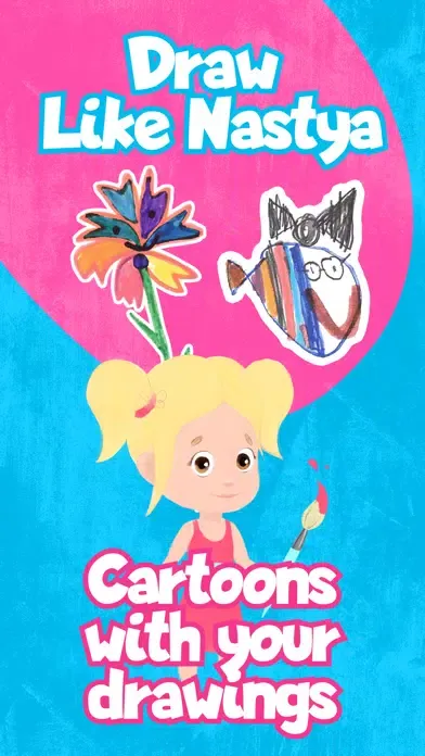 تصاویر Draw Like Nastya: art games
