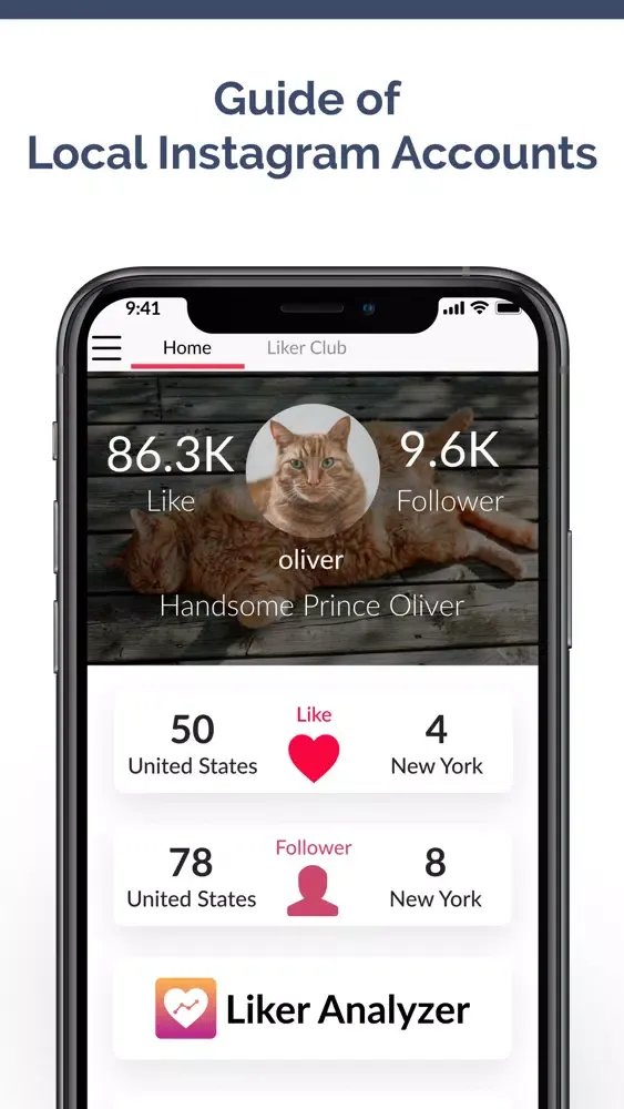 Liker Club - Local IG Profiles Screenshots