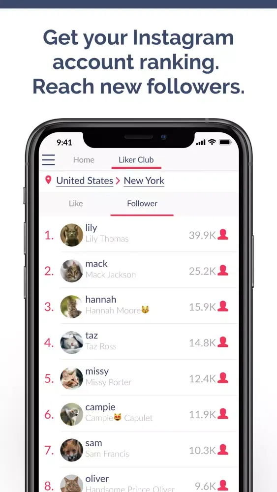 Liker Club - Local IG Profiles Screenshots