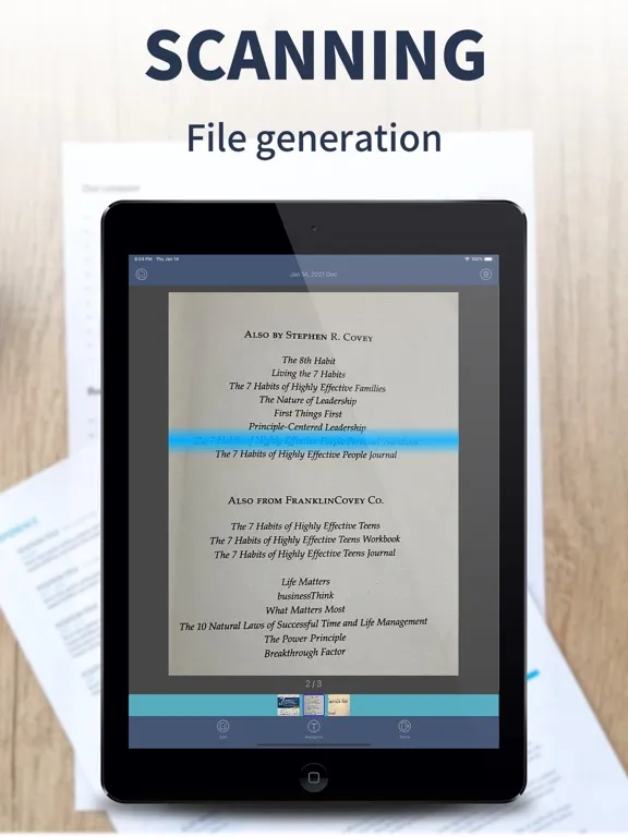 Max Scanner iPad  Screenshots