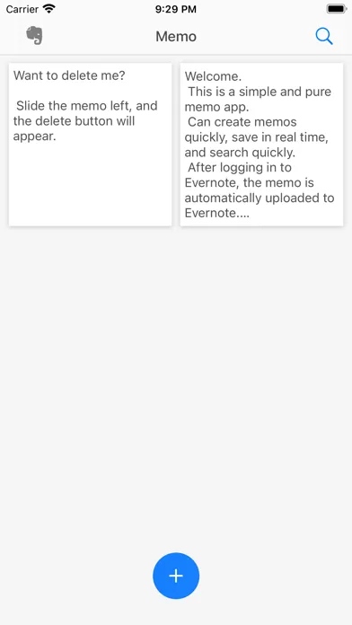 SimpleMemo for Evernote स्क्रीनशॉट