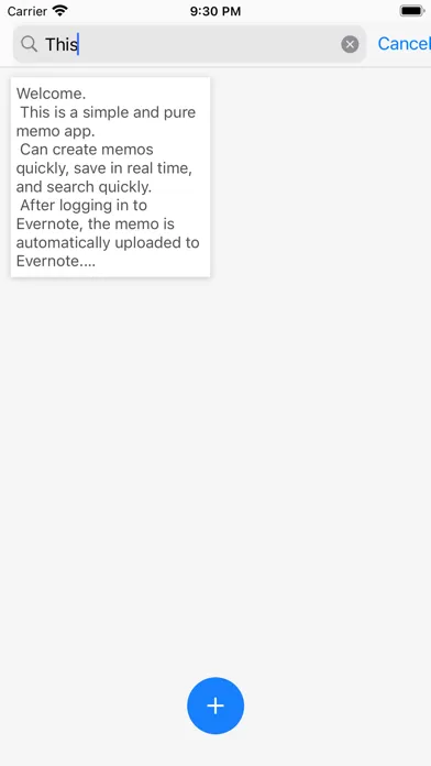 SimpleMemo for Evernote स्क्रीनशॉट