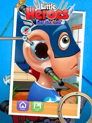 Little Heroes Ear Doctor iPad  Ekran Görüntüleri