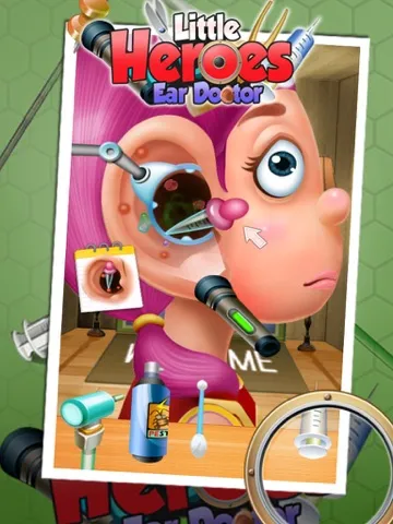 Little Heroes Ear Doctor iPad  Ekran Görüntüleri