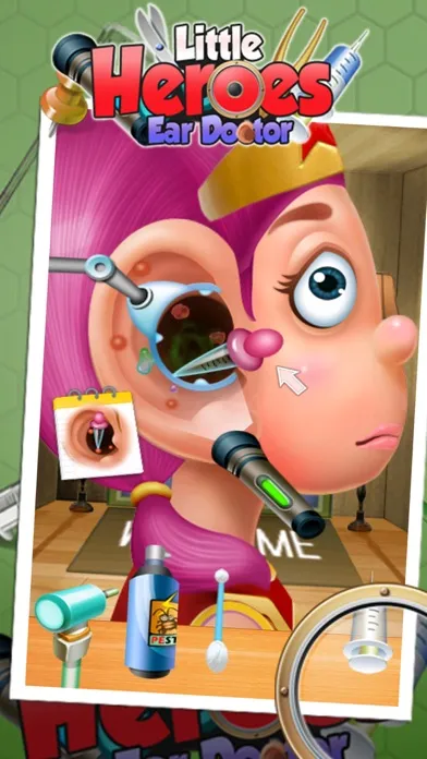 Little Heroes Ear Doctor Ekran Görüntüleri