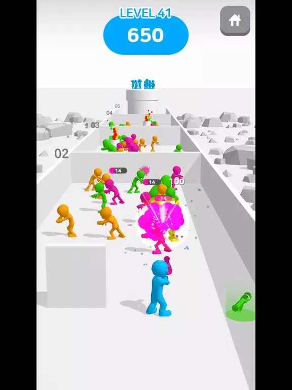 Скриншоты Color-Zombie iPad 