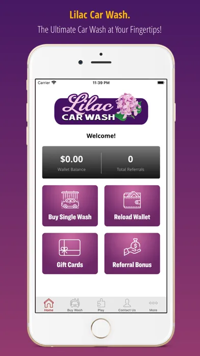 Tangkapan skrin Lilac Car Wash