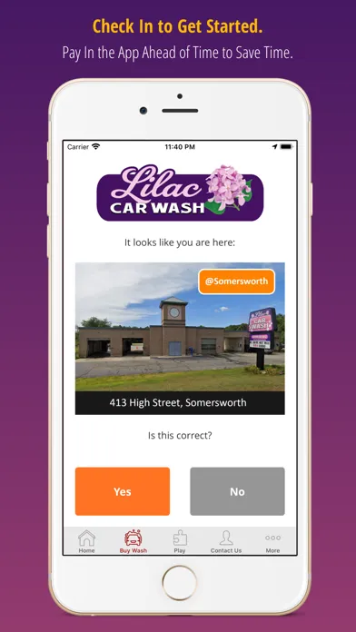 Tangkapan skrin Lilac Car Wash