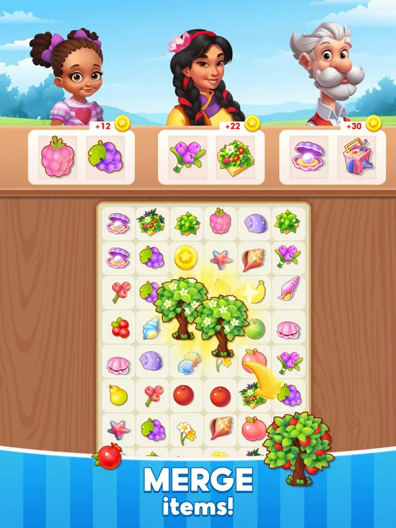 تصاویر Blossom Merge Journey iPad 