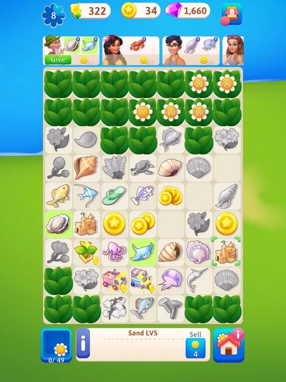 تصاویر Blossom Merge Journey iPad 