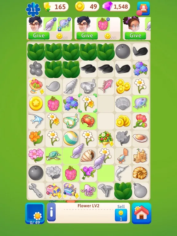تصاویر Blossom Merge Journey iPad 
