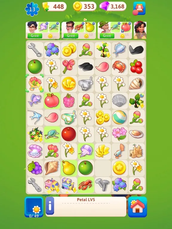 تصاویر Blossom Merge Journey iPad 