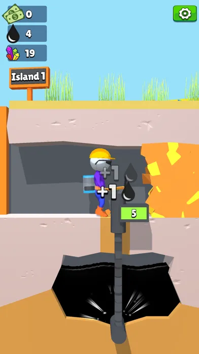 Tangkapan layar Oilman!