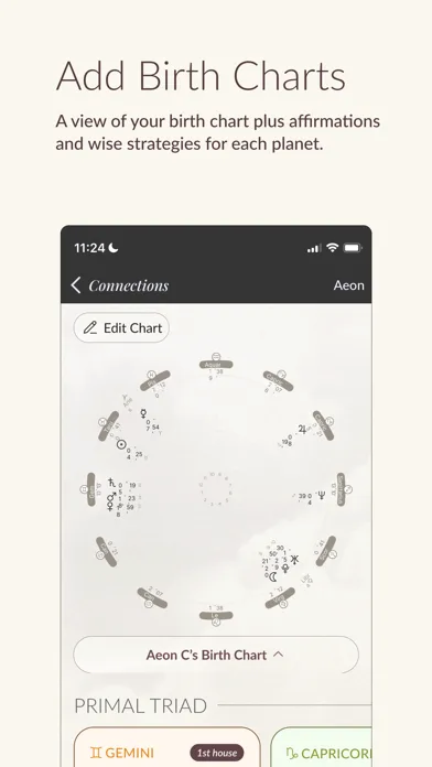 Capturas de pantalla de Lila: Astrology for Grown Ups