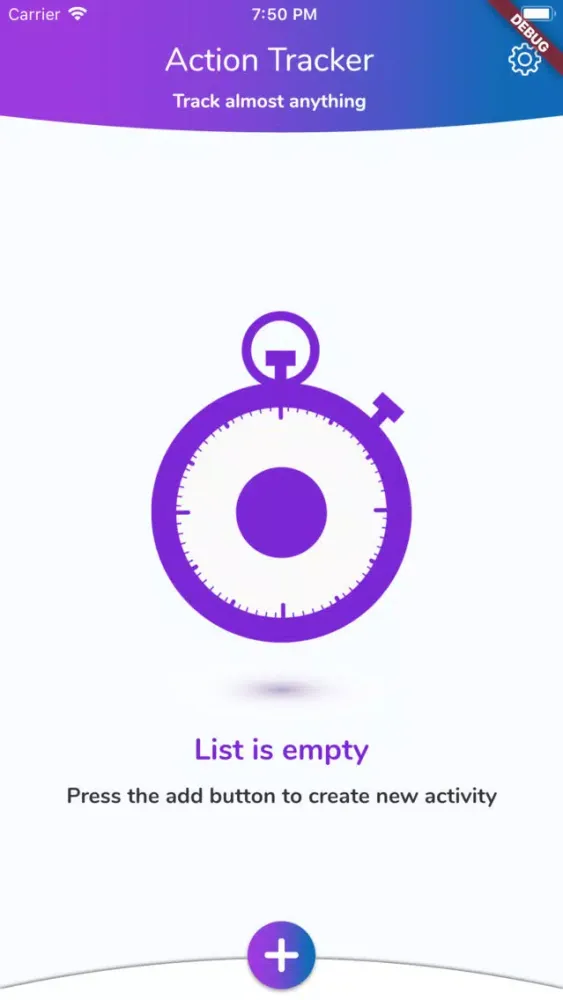 Track it - activities counter Screenshots