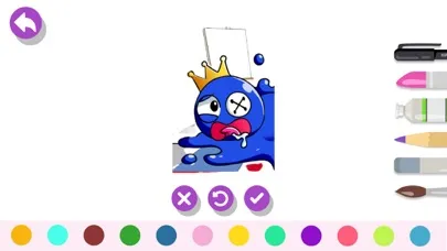 Rainbow TapTap Ball & Coloring Screenshots