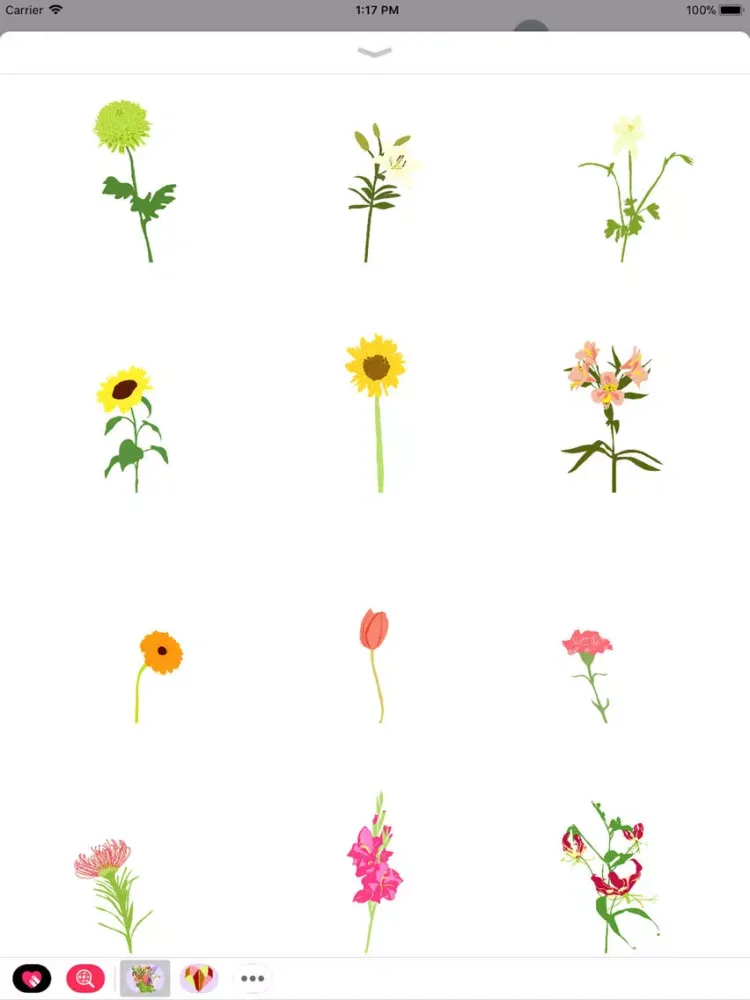 Sticky Flowers: Favorites iPad  سکرین شاٹس