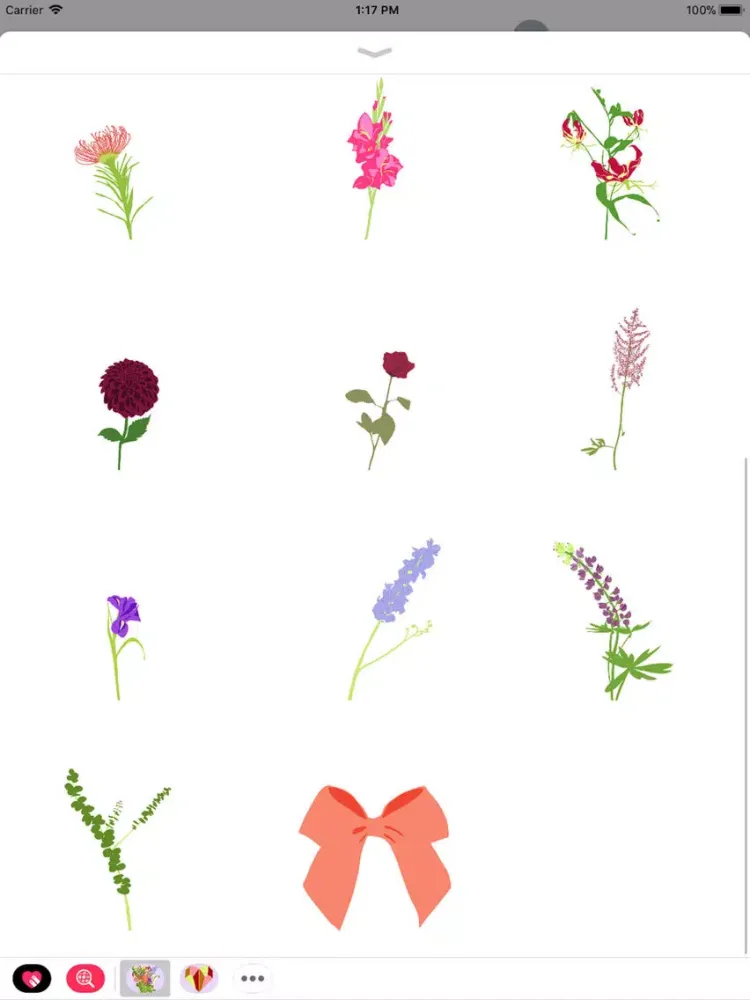 Sticky Flowers: Favorites iPad  سکرین شاٹس