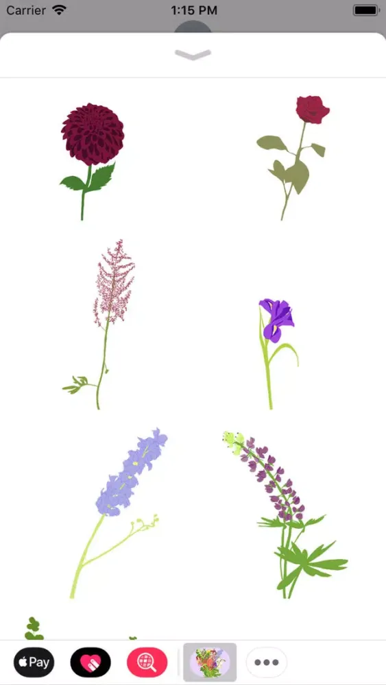 Sticky Flowers: Favorites سکرین شاٹس