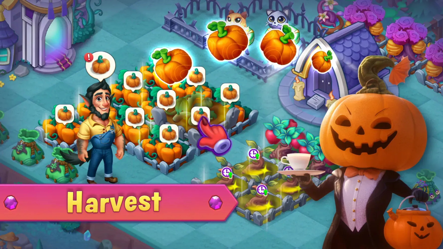Merge Vampire: Monster Mansion Ekran Görüntüleri