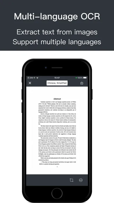Local OCR -  Image scanner স্ক্রিনশট