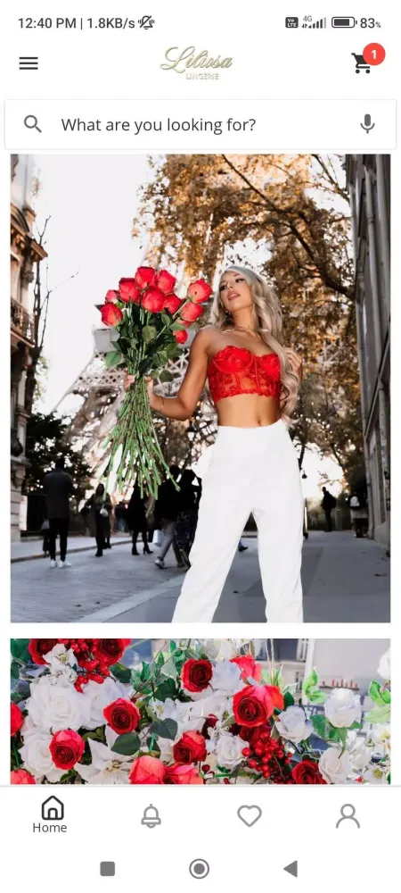 Capturas de pantalla de Liliosa Lingerie
