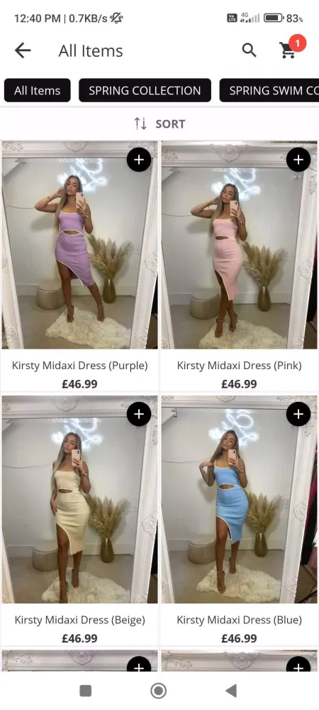 Capturas de pantalla de Liliosa Lingerie