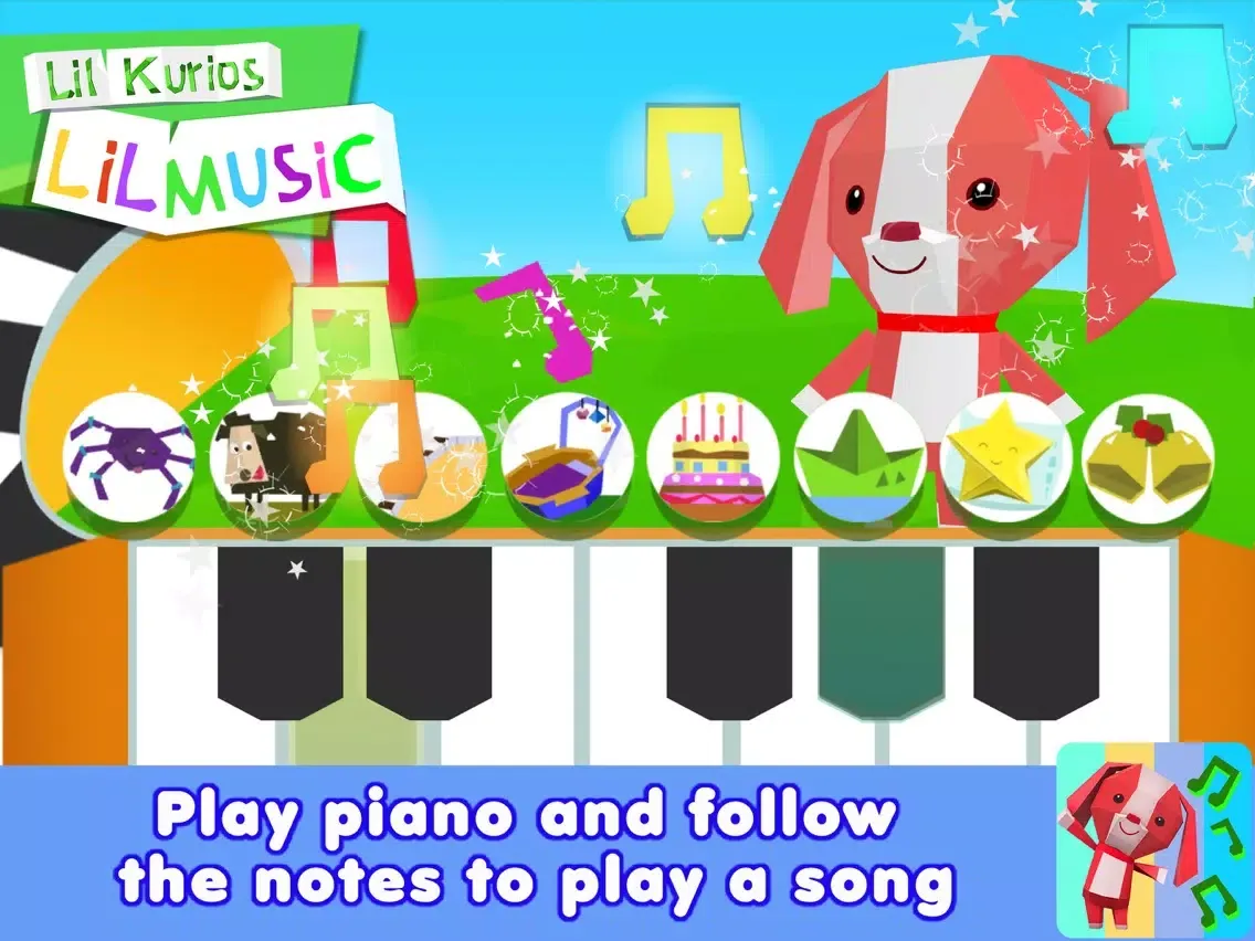 Zrzuty ekranu Lil Music iPad 