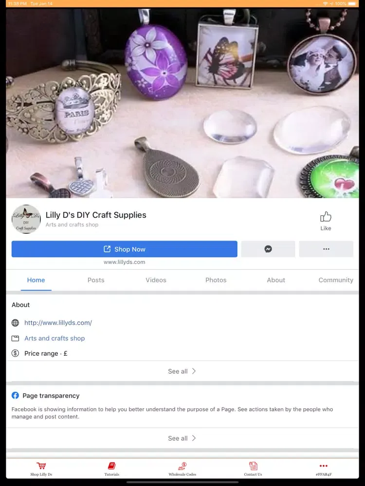 Lilly Ds Craft Supplies iPad  Ekran Görüntüleri