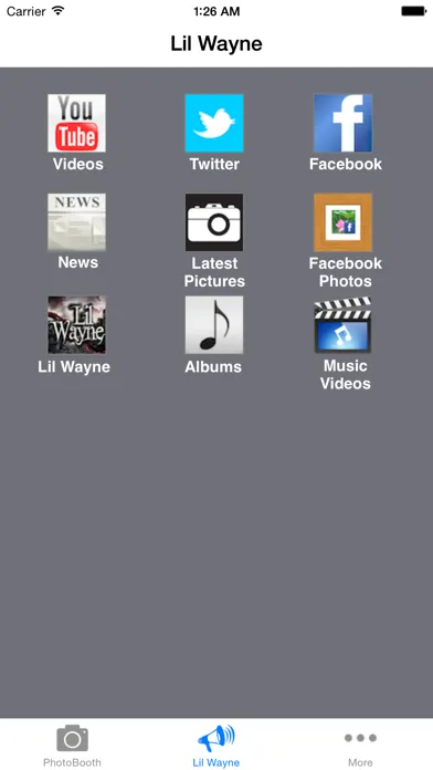 Capturas de tela do Lil Wayne - Fans Edition