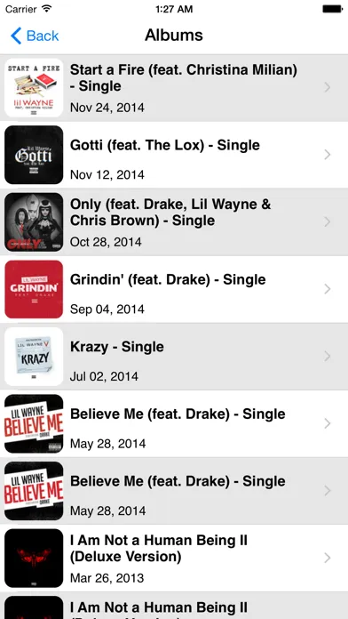 Capturas de tela do Lil Wayne - Fans Edition