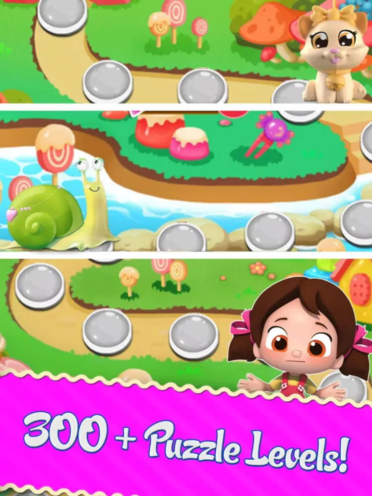 Zrzuty ekranu Sweet Candy - Amazing Candy Smash and Blast Candy Matching 3 iPad 