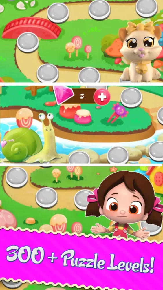 Zrzuty ekranu Sweet Candy - Amazing Candy Smash and Blast Candy Matching 3