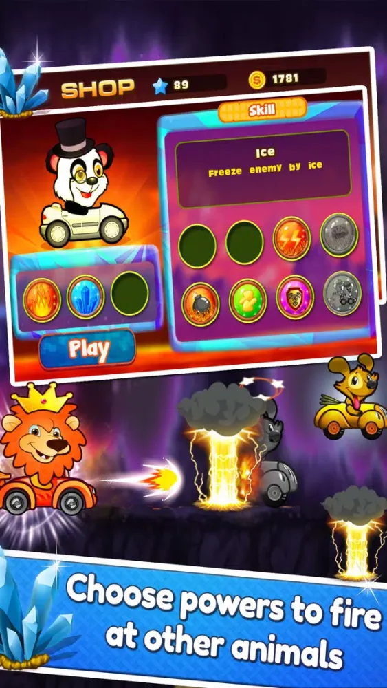 Tangkapan skrin Panda Racing - Fun Run Jungle Adventure