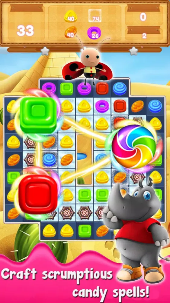 Gummy Candy Pop: Amazing Sugar Smash Screenshots
