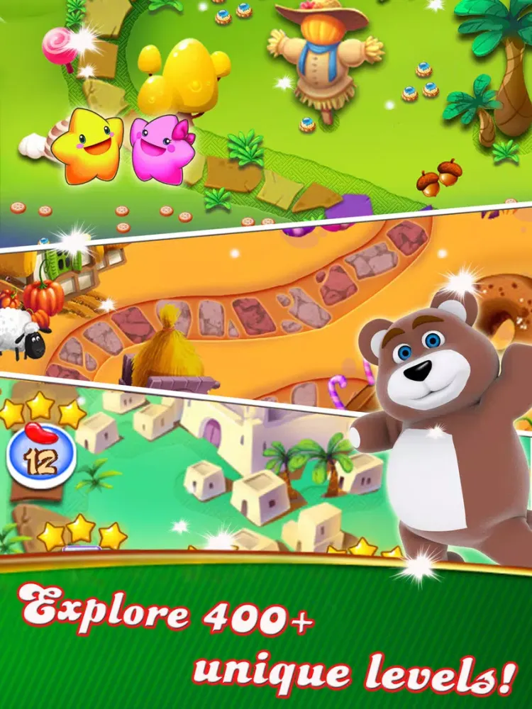 Sugar Frenzy Mania - Awesome Candy Sweet Mania iPad 应用截图