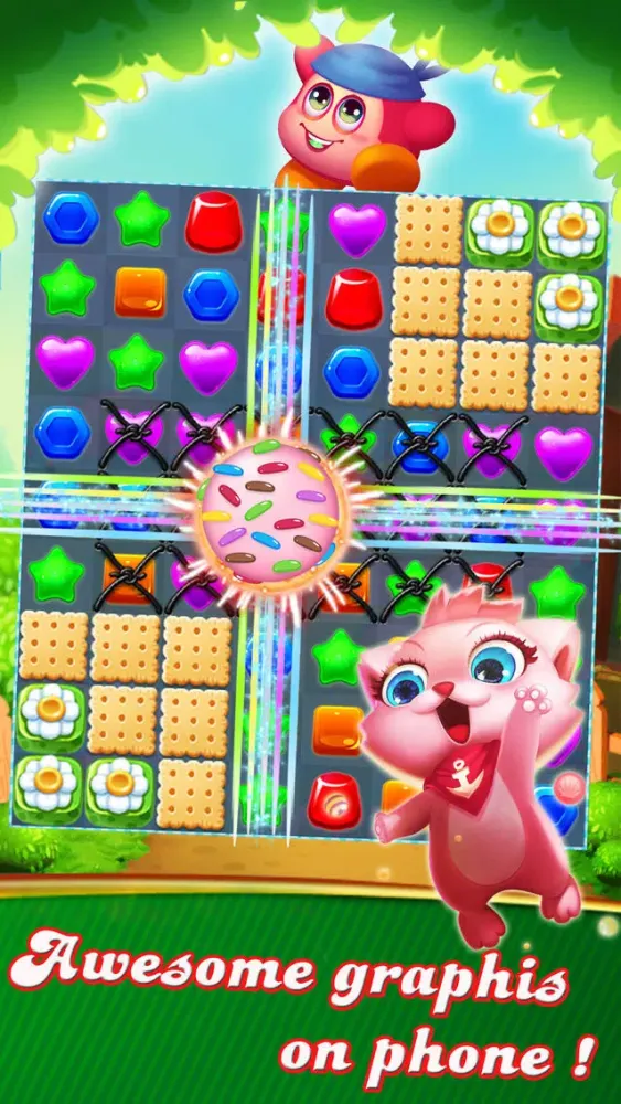 Sugar Frenzy Mania - Awesome Candy Sweet Mania应用截图